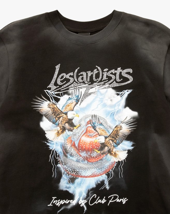 T-shirt Nero Les Artists Eagles 27SSLATS1134 121 LES ARTISTS 