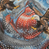 T-shirt Nero Les Artists Eagles 27SSLATS1134 121 LES ARTISTS 