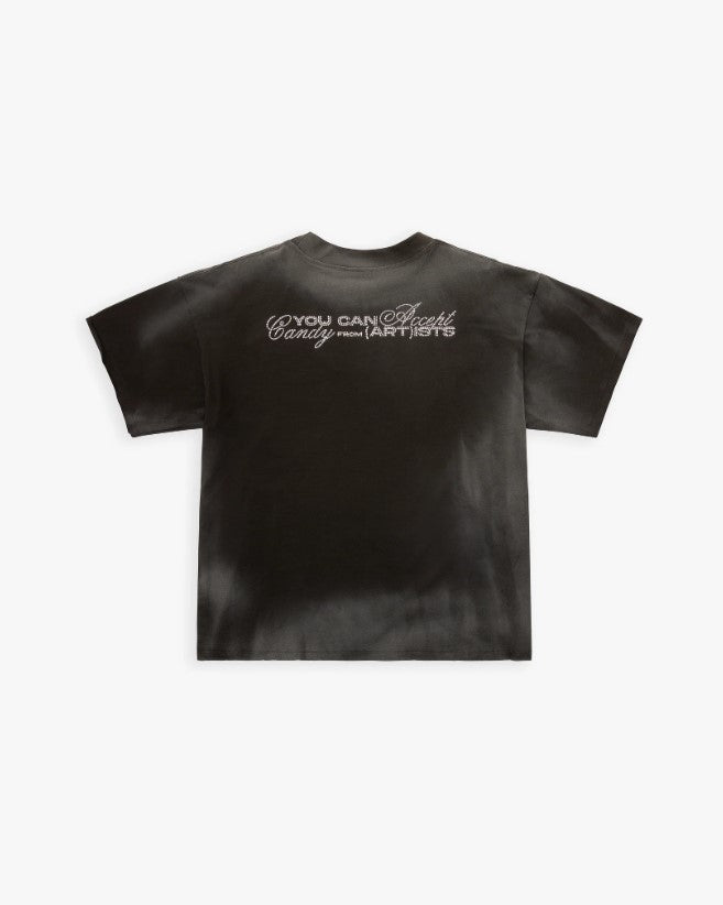 T-shirt Nero Les Artists Candy 27SSLATS1136 121 LES ARTISTS 