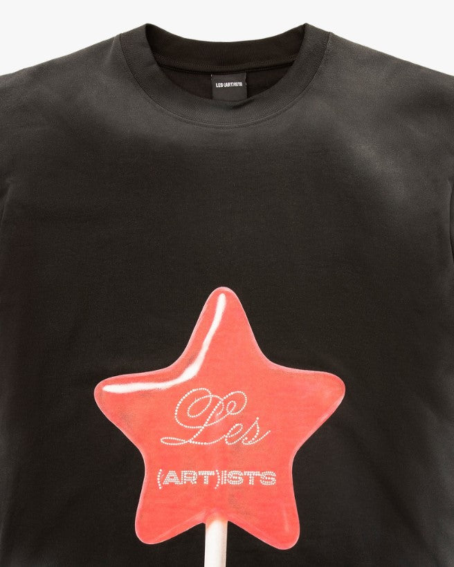 T-shirt Nero Les Artists Candy 27SSLATS1136 121 LES ARTISTS 