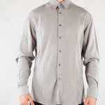 Camicia fluida Grigio in viscosa LC26001 N016 LOW BRAND 