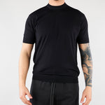 Maglia Nero in viscosa LM26001 D001 LOW BRAND 