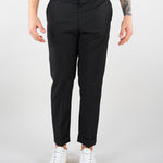 Pantalone Cooper Nero in fresco lana LP26001 D001 LOW BRAND 