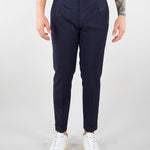Pantalone Riviera Blu in fresco lana LP26002 E016 LOW BRAND 