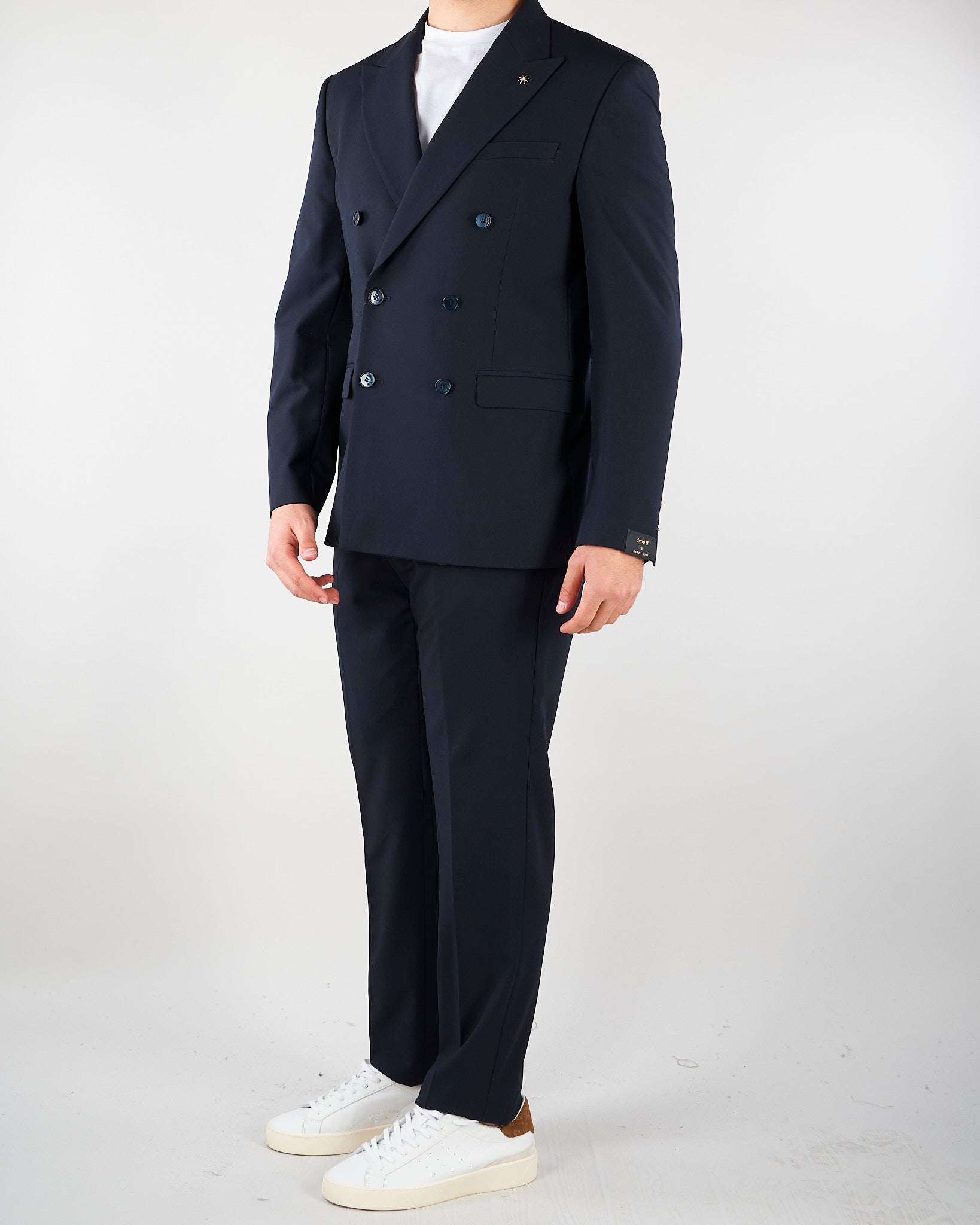 Abito Blu doppiopetto 4030A3378263090 89 MANUEL RITZ 