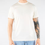T-shirt Bianco in jersey di cotone 4030M001263210 01 MANUEL RITZ 