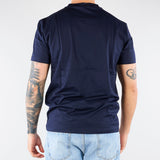 T-shirt Blu in jersey di cotone 4030M001263210 89 MANUEL RITZ 