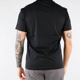 T-shirt Nero in jersey di cotone 4030M001263210 99 MANUEL RITZ 
