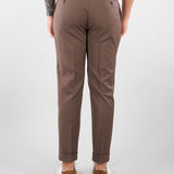 Pantalone Chino Tortora in fresco di lana 4032P1658260000 29 MANUEL RITZ 