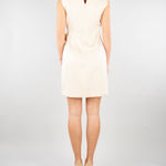 Abito Crema smanicato in satin MLLCARENA 1 MARELLA 