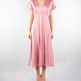 Abito Rosa in satin MLLFALANGE 2 MARELLA 
