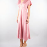 Abito Rosa in satin MLLFALANGE 2 MARELLA 