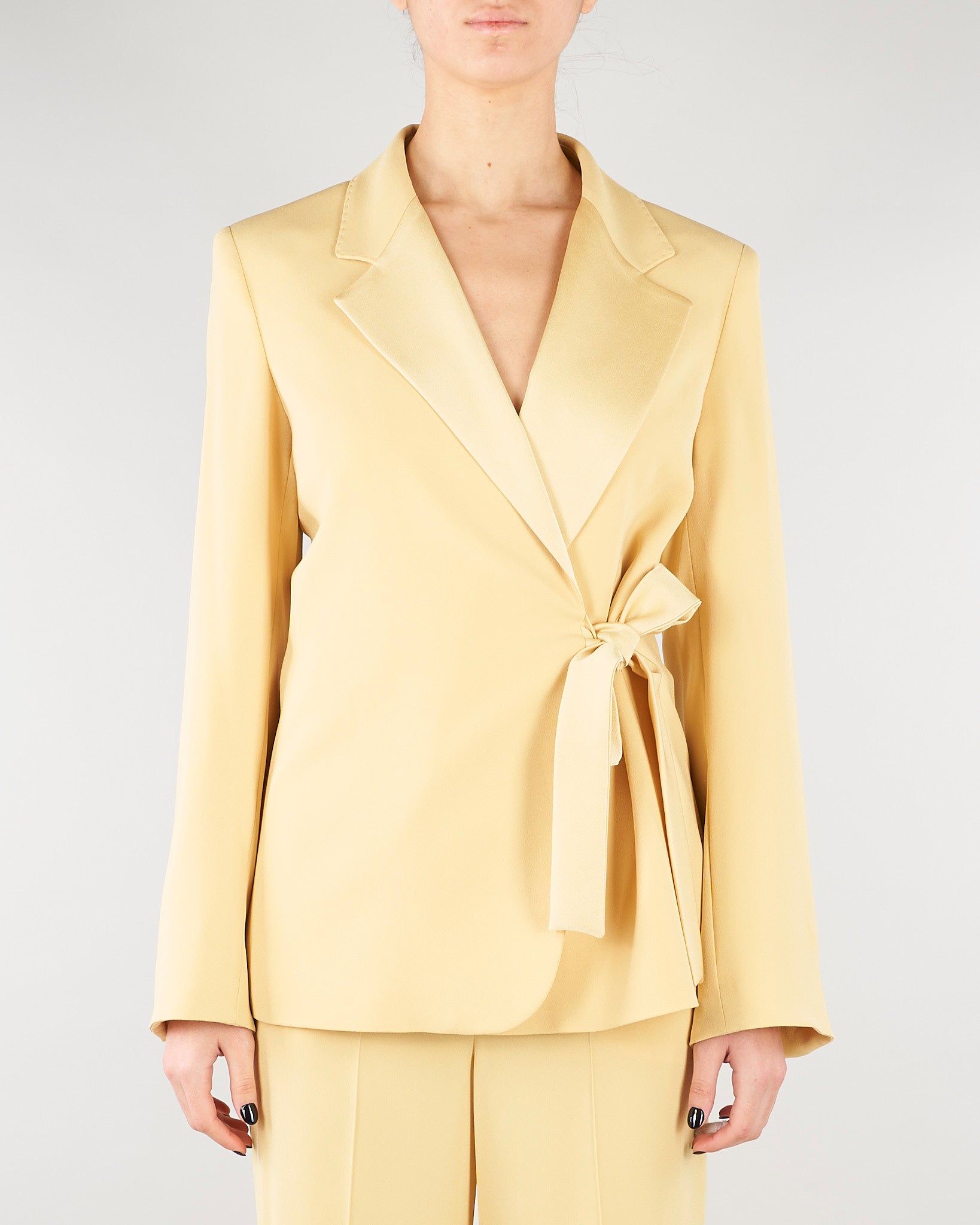 Blazer Giallo in envers satin MLLGELADA 3 MARELLA 