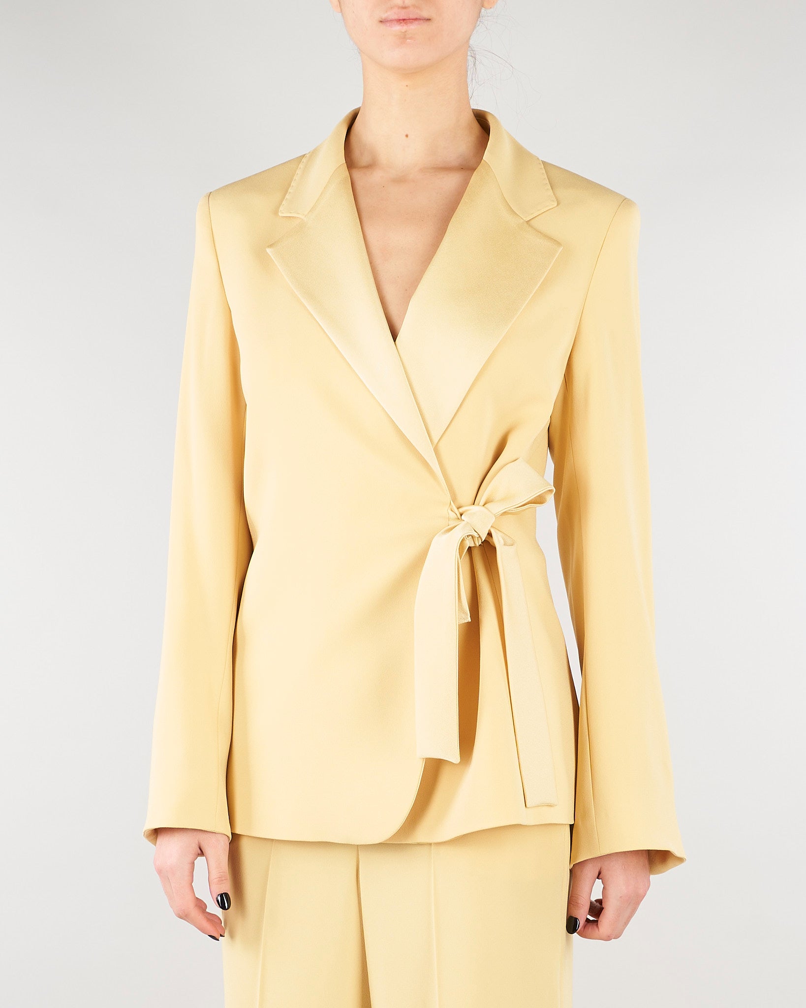 Blazer Giallo in envers satin MLLGELADA 3 MARELLA 