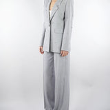 Pantalone Grigio dritto in tela stretch malfilé MLLGIUNCHI 1 MARELLA 