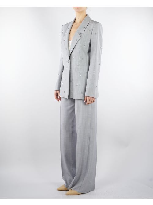 Pantalone Grigio dritto in tela stretch malfilé MLLGIUNCHI 1 MARELLA 