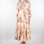 Chemisier lungo Rosa in georgette stampa floreale MLLMASTRO 1 MARELLA 