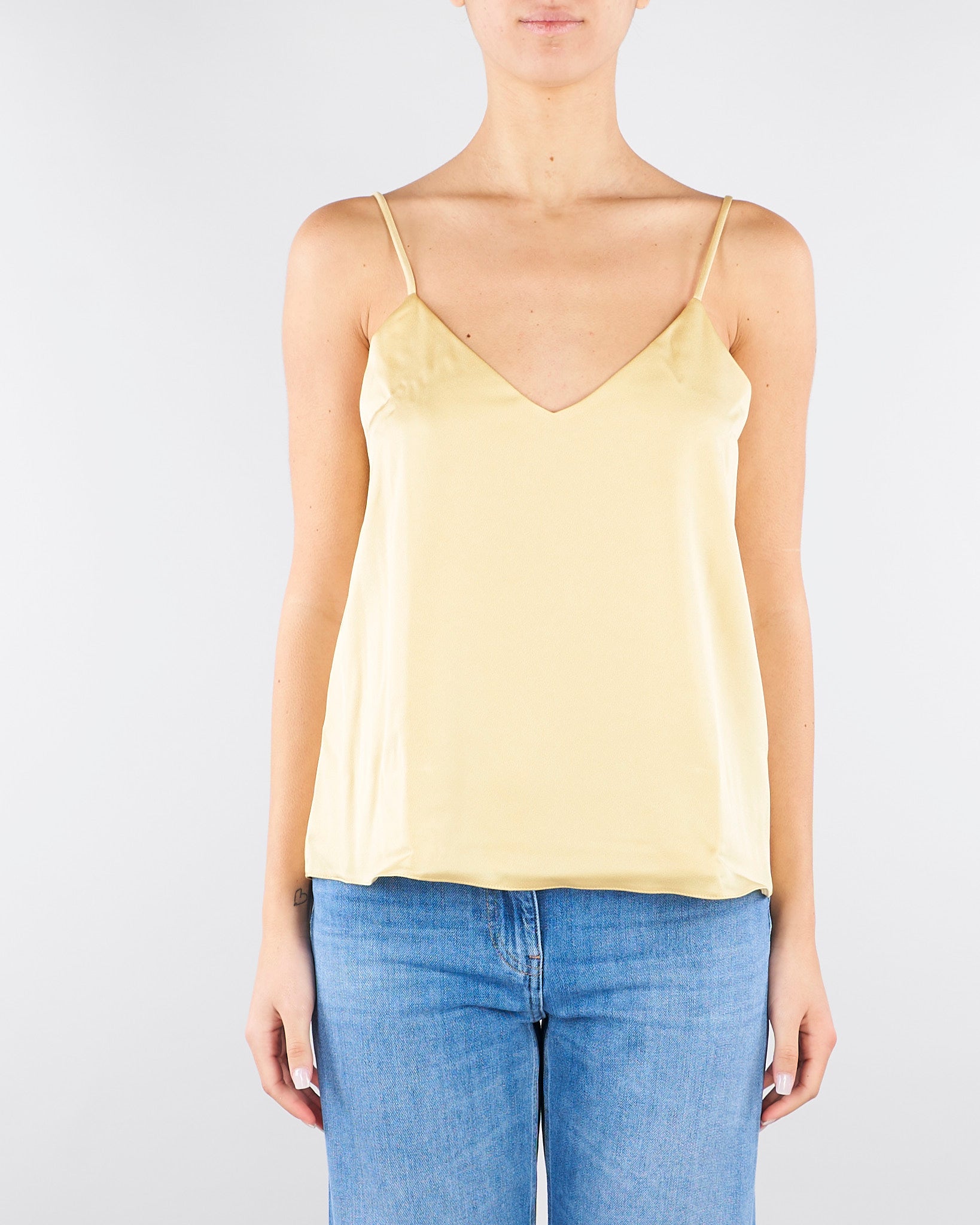 Slip top Giallo in satin MLLRUPIA 3 MARELLA 