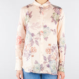 Camicia Rosa in twill di seta stampato MLLSALVE 1 MARELLA 