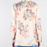 Camicia Rosa in twill di seta stampato MLLSALVE 1 MARELLA 