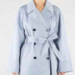 Trench Azzurro in cotone tecnico MLLUMIDO 2 MARELLA 
