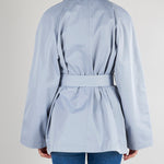 Trench Azzurro in cotone tecnico MLLUMIDO 2 MARELLA 