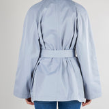 Trench Azzurro in cotone tecnico MLLUMIDO 2 MARELLA 