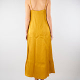Sip dress Senape in gabardina di misto lino MLLVOLIERA 2 MARELLA 