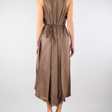 Abito Marrone in twill crinckle MLMALCOOL 1 MARELLA 