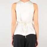 Top Crema con fiore abbinato MLMAPOGEO 4 MARELLA 