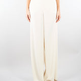Pantalone Bianco ampio in envers satin MLTCAMPO 1 MARELLA 