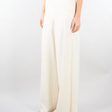 Pantalone Bianco ampio in envers satin MLTCAMPO 1 MARELLA 
