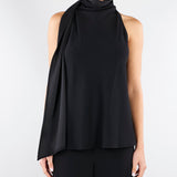 Top all'americana Nero in envers satin MLTDALMATA 2 MARELLA 