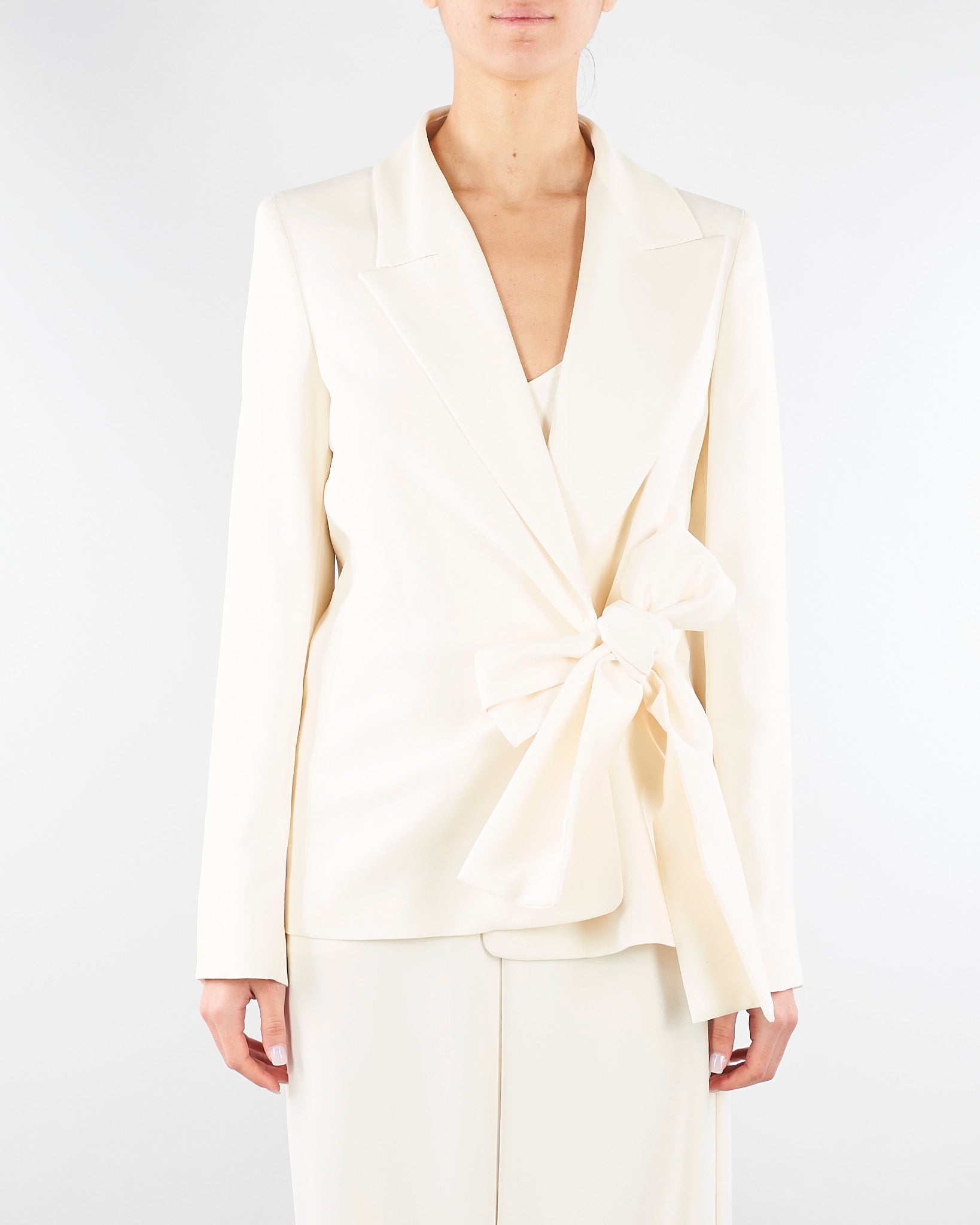 Blazer Bianco con fiocco MLTMEANDRO 1 MARELLA 
