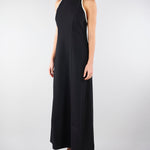 Abito Nero-Bianco in envers satin con schiena scoperta MLTSAPORE 1 MARELLA 