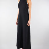 Abito Nero-Bianco in envers satin con schiena scoperta MLTSAPORE 1 MARELLA 