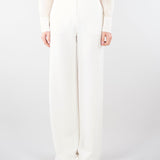 Pantalone Avorio in cady MSTAMICO 9 MAX MARA STUDIO 