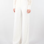 Pantalone Avorio in cady MSTAMICO 9 MAX MARA STUDIO 