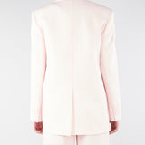 Blazer Rosa monopetto in cady MSTBOSCO 52 MAX MARA STUDIO 