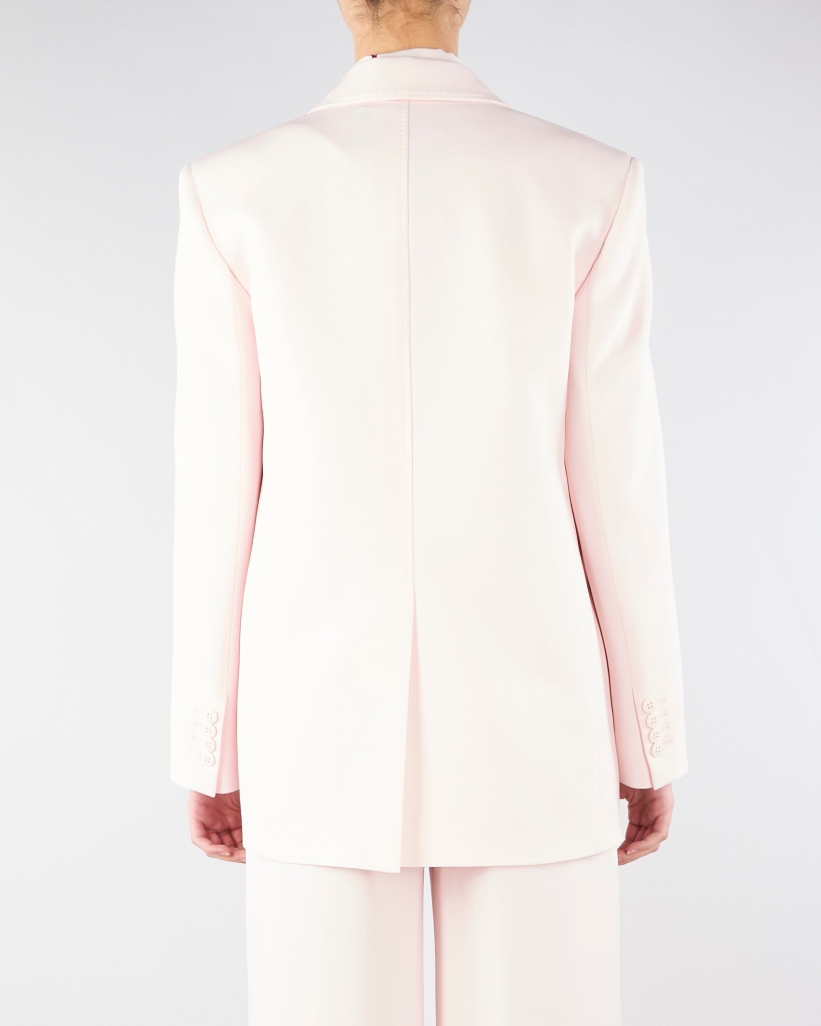 Blazer Rosa monopetto in cady MSTBOSCO 52 MAX MARA STUDIO 