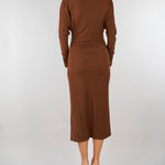 Abito Tabacco in jersey MSTSALVO 2 MAX MARA STUDIO 