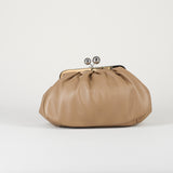 Borsa Pasticcino Bag Tortora medium in montone WKACUBICO 84 MAX MARA WEEKEND 
