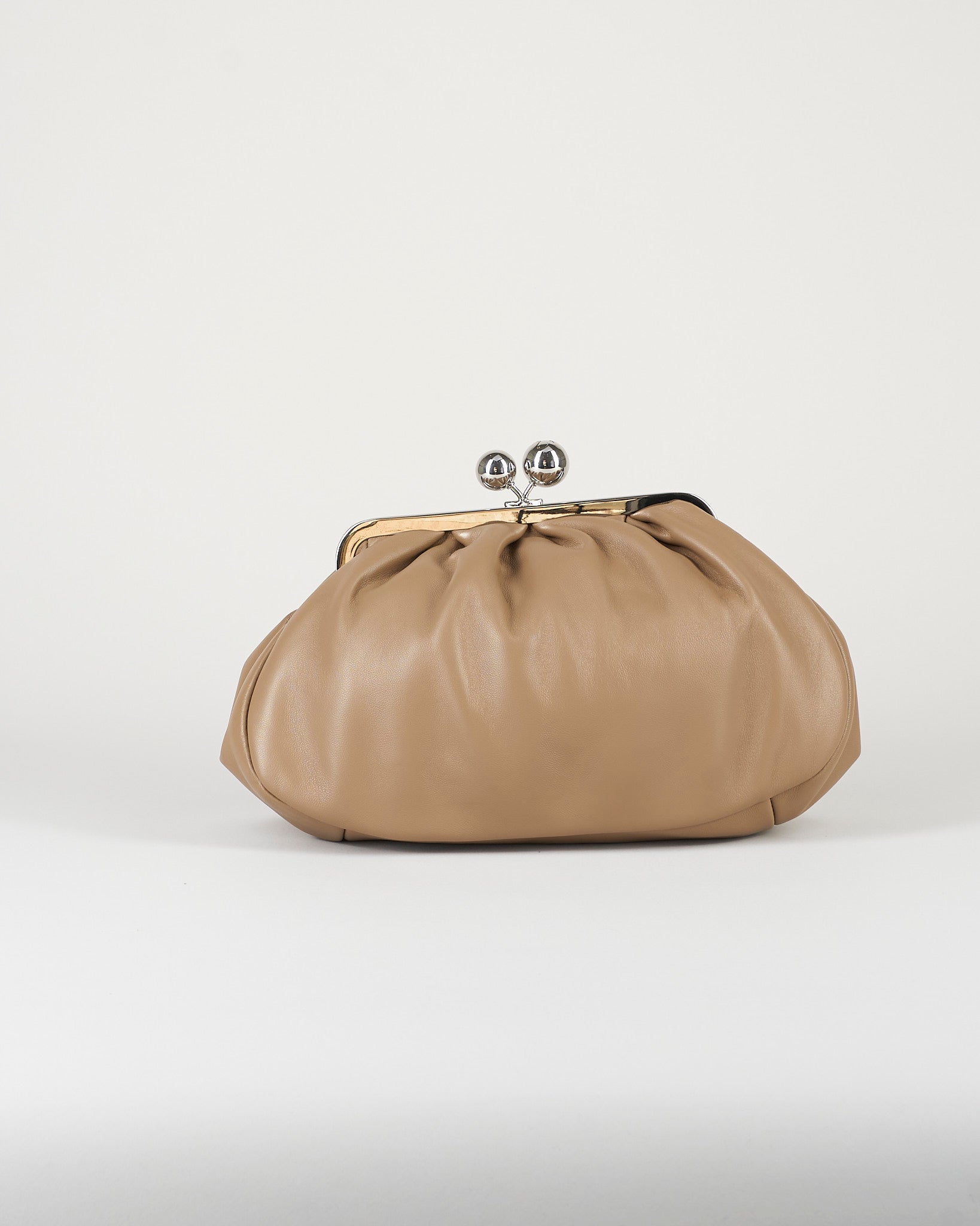 Borsa Pasticcino Bag Tortora medium in montone WKACUBICO 84 MAX MARA WEEKEND 