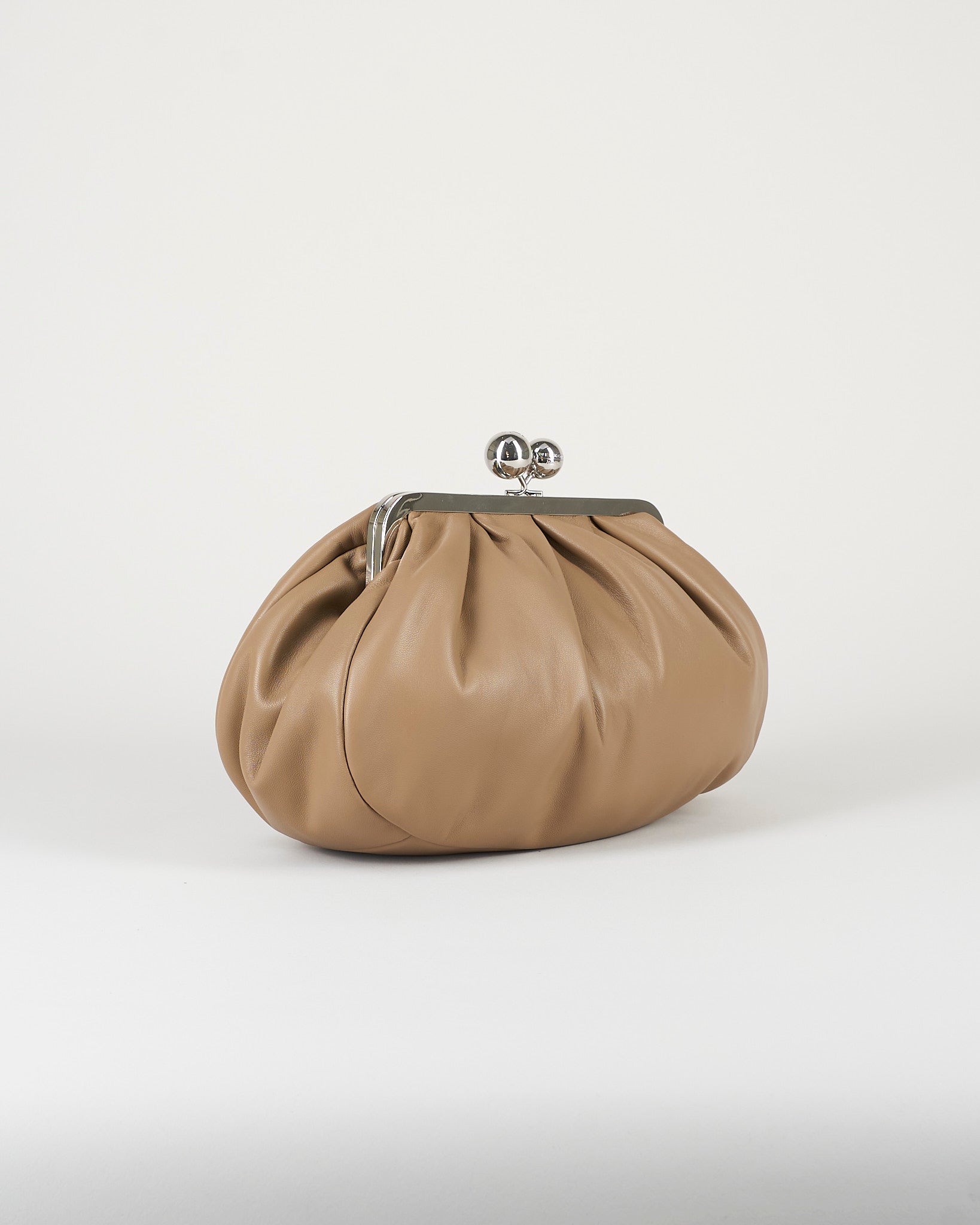 Borsa Pasticcino Bag Tortora medium in montone WKACUBICO 84 MAX MARA WEEKEND 
