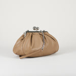 Borsa Pasticcino Bag Tortora medium in montone WKACUBICO 84 MAX MARA WEEKEND 
