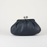 Borsa Pasticcino Bag Blu medium in montone WKACUBICO 91 MAX MARA WEEKEND 