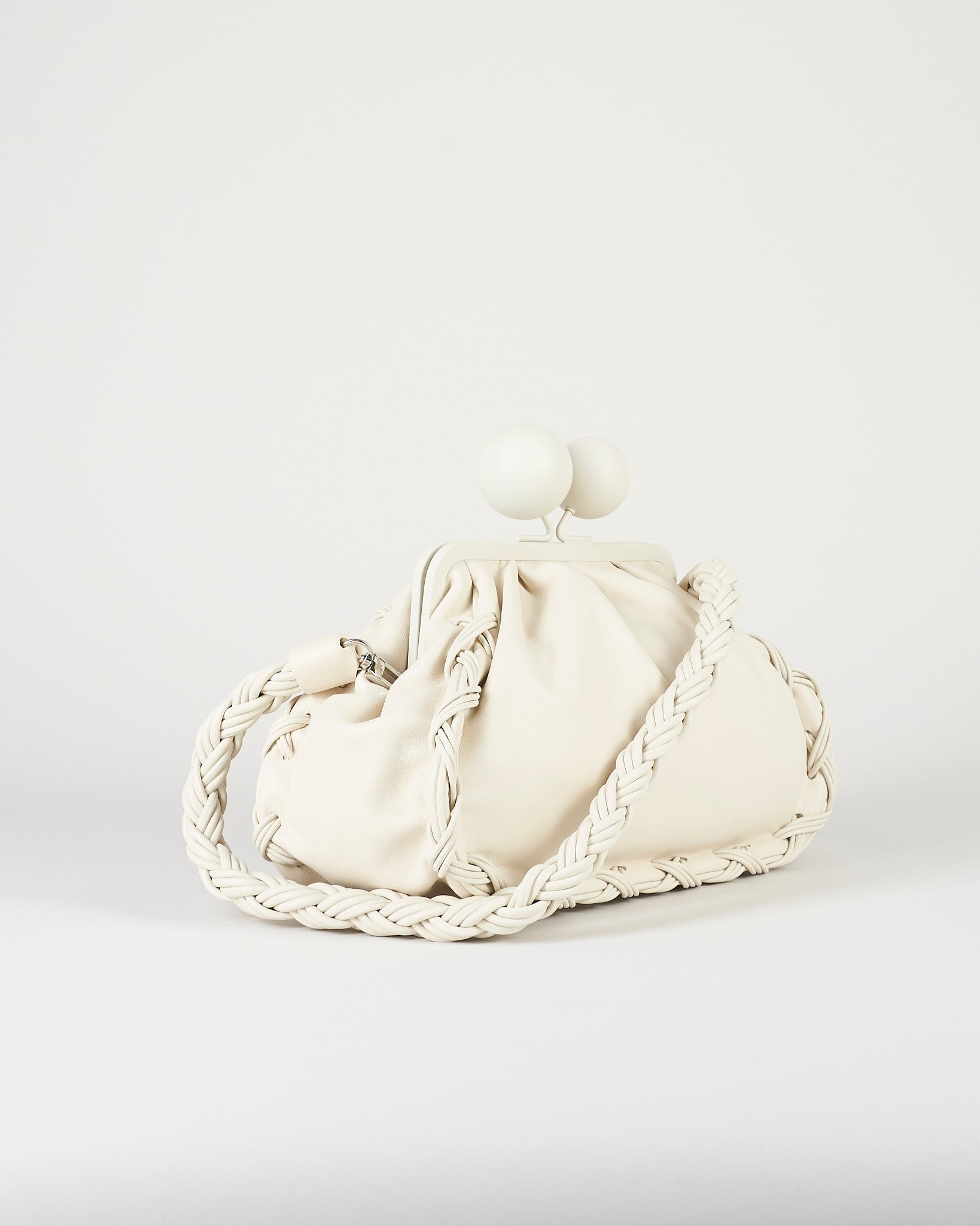 Borsa Pasticcino Bag Avorio medium in nappa WKALECITO 1 MAX MARA WEEKEND 
