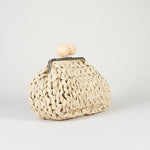 Borsa Pasticcino Bag Panna medium in nappa tricot WKALIBERO 1 MAX MARA WEEKEND 