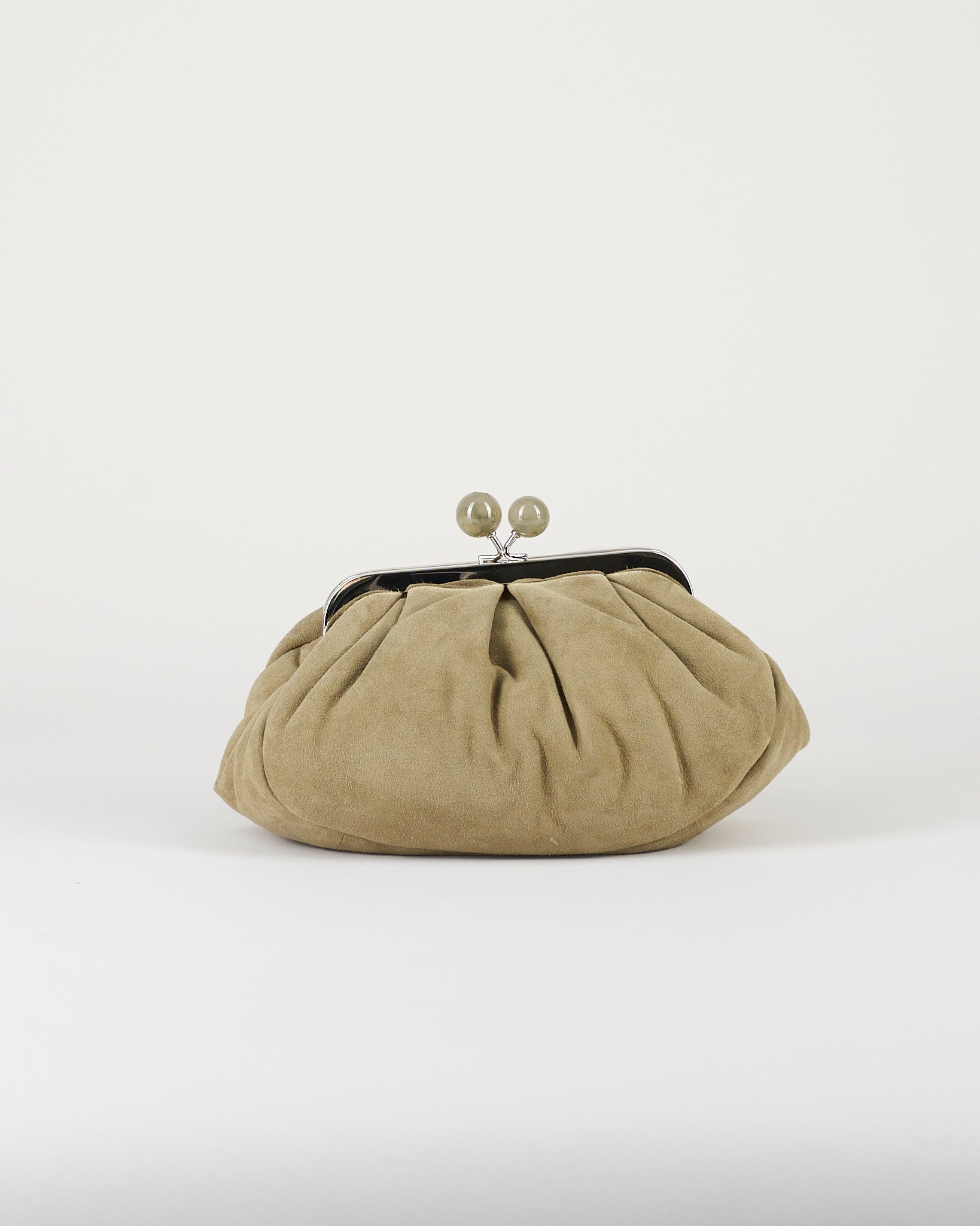 Pasticcino Bag small Verde in suede WKAVALOIS 15 MAX MARA WEEKEND 