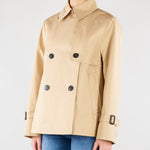 Trench Beige in gabardina antigoccia WKDBIGLIA 3 MAX MARA WEEKEND 